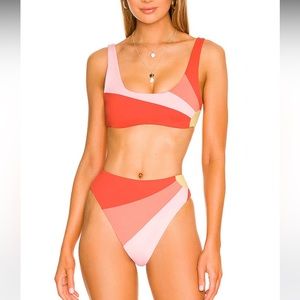 Lspace Sunburst Bikini Set NWT